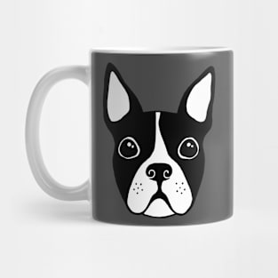 Cute boston terrier illustration Mug